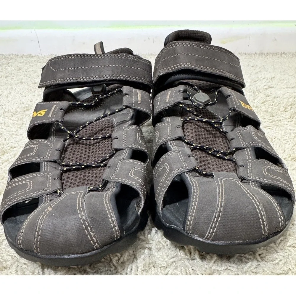 Teva Forebay  Men's Sandals Size‎ 11 Turkish Coffee Hiking Climb Outdoor 1001116